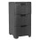 (3 Drawers) Plastic Drawers Storage Tower Unit Rattan Effect 1