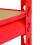 Ράφια Monster Racking Z-Rax Extra Strong Steel, Κόκκινα, Π 90 cm, Β 45 cm 8