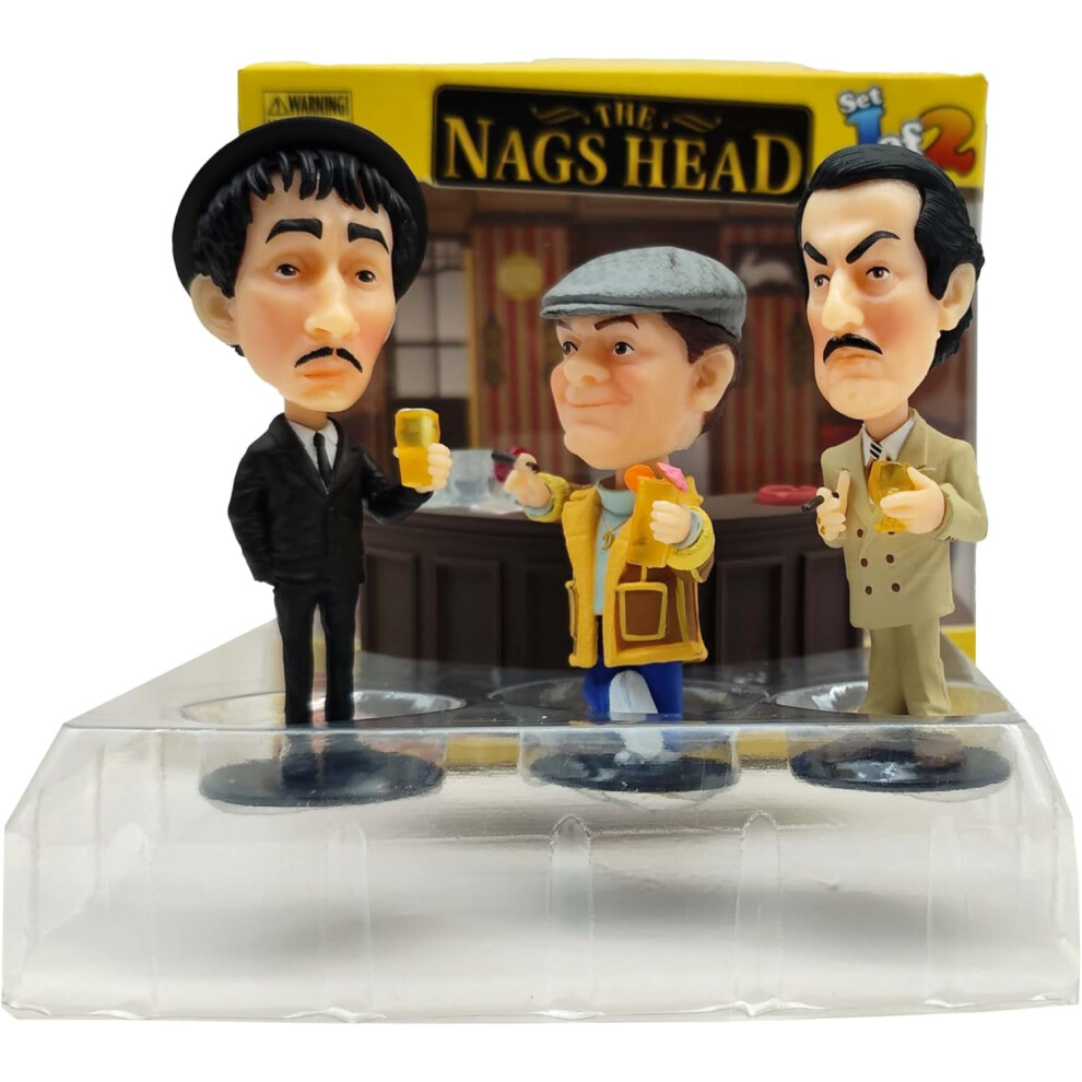 Photos - Action Figures / Transformers Only Fools and Horses The Nags Head 4 Piece Bobblehead Del Boy, Boycie And Mickey Pearce OFAHNHI