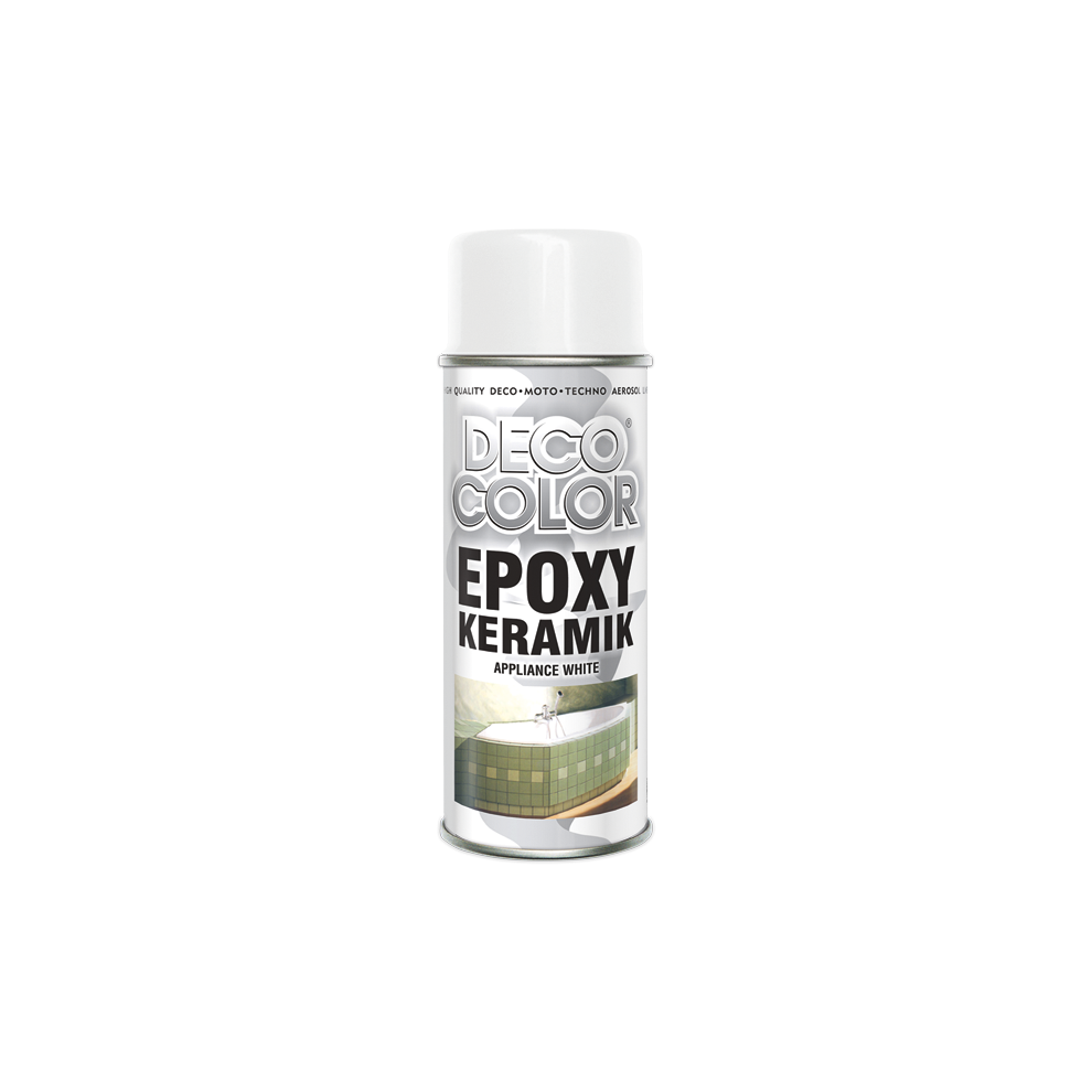 EPOXY ENAMEL SPRAY PAINT  BATH SHOWER SINK APPLIANCE WHITE 400ML