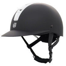 (black S 49-533) Tib Summer Children's Equestrian Horse Riding Adjustable 49-58cm Ultra Light Helmet Riding Helmet Knight Hat Removable Brim Helmet