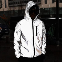(5XL) Waterproof Warm Reflective Jacket High Visibility Safety Jacket Lightweight