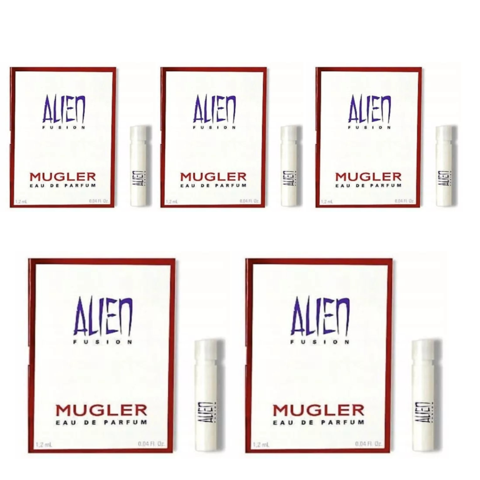 Thierry Mugler Alien Fusion 2ml x 5pc Eau de Perfum Spray Travel Size