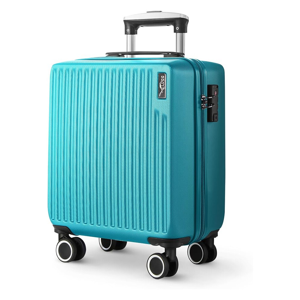 LUGG 15 Inch Vacay Cabin Case, Airline Approved Carry On Suitcase, ABS Lightweight Suitcase, Water Resistant Hard Suit Case with 360Â° Spinner Wheels-image-OPC-PFWYMZV-NEW