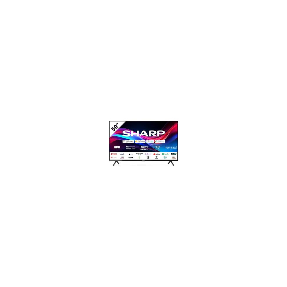 SHARP 4T-C50GJ4725K 50" Smart 4K Ultra HD HDR LED TV