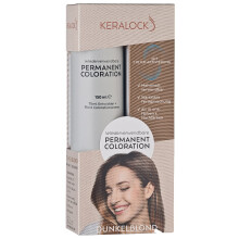 (Dark Blonde) Keralock Permanent Hair Colour- No Premix, Easy Application 150ml