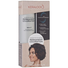 (Dark Brown) Keralock Permanent Hair Colour- No Premix, Easy Application 150ml