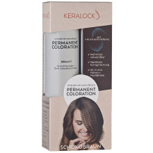 (Chocolate Brown) Keralock Permanent Hair Colour- No Premix, Easy Application 150ml