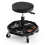 Costway 150 KG Capacity Pneumatic Rolling Mechanic Stool w/Tool Tray-Black 8