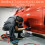 Costway 150 KG Capacity Pneumatic Rolling Mechanic Stool w/Tool Tray-Red 5