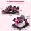 Costway 4-in-1 Baby Walker Foldable Activity Push Walker with Adjustable Height & Speed 2