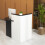 Costway Reception Desk Front Computer Table Space Saving Corner Writing Desk Workstation 6