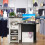 Costway Reception Desk Front Computer Table Space Saving Corner Writing Desk Workstation 4