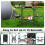 Costway Camping Kitchen Table Folding Outdoor Cooking Station w/ 4 Side Tables 8
