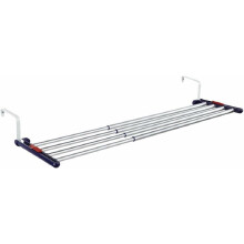 Leifheit Quartett 42 Extendable Radiator Airer, Over Door Drying Rack for Indoor and Outdoor Use, Clothes Airer for Radiators and Balconies