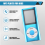 MP3 Player with Bluetooth 5.0, Music Player with 32GB TF Card,(Blue) 4