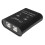 USB 2-ind/1-ud printer, 2-ports manuel KVM-konverter sort 1