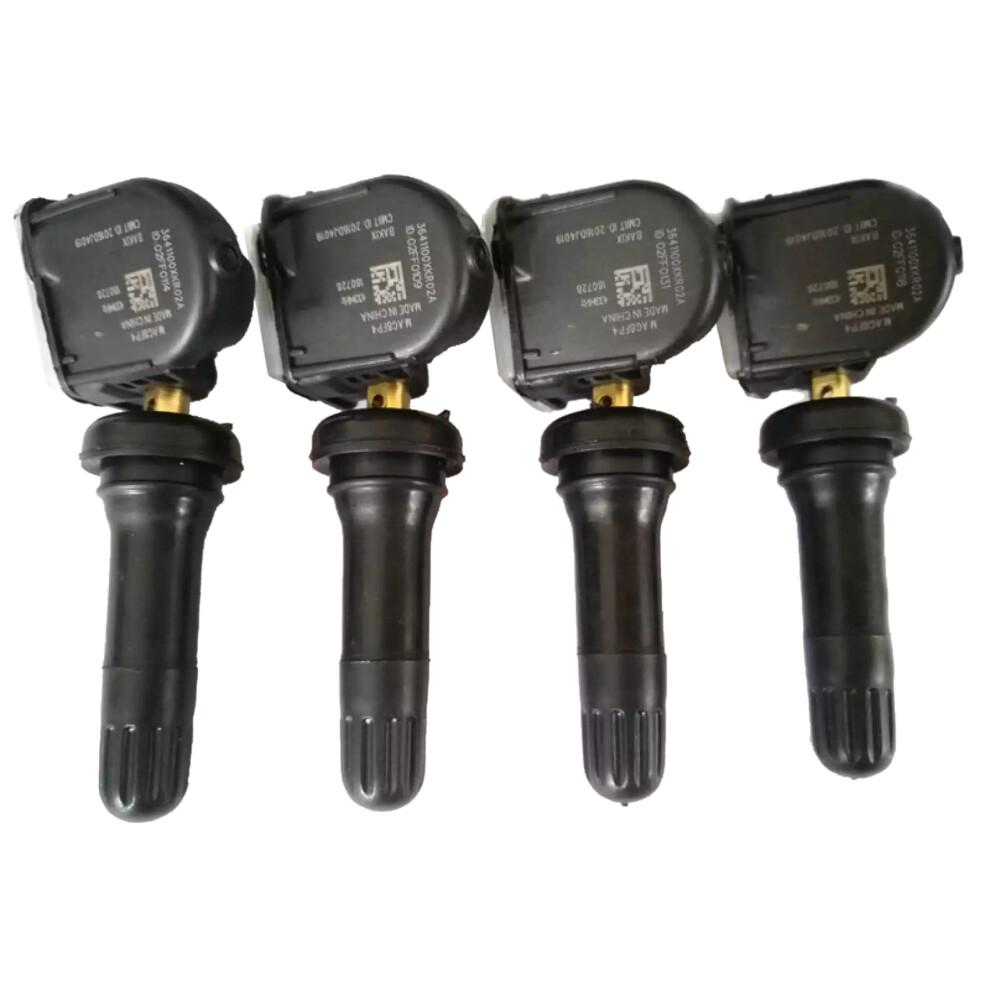 4 Pezzi Sensore Di Pressione Pneumatici Tpms 433MHZ Per 2019