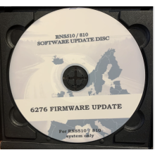 RNS510 Firmware 6276 Upgrade CD with Video in Motion & Test Mode – DAB/DAB+ Faster UI New Languages (Arabic, Russian, Turkish, Polish)