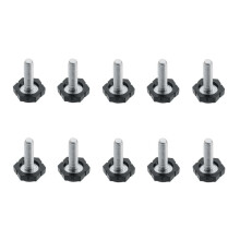 Cabinet Adjustable Leveling Feet Furniture Table Leg Screws M6 x 20 mm