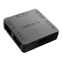 5V to 12V RGB Transfer Hub SATA Interface Magnet Installation