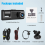 3 Camera Dash Cam 1080P 2 Inch Screen Dashcam Black Driver Recorder 4