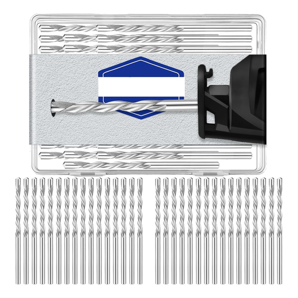 50 Pcs Drywall Bit 1/8 Inch Spiral Saw Tip Cutting Bits