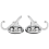 Vacuum Suction Cup Hooks (2 Pack) For Kitchen Bathroom Organization 3