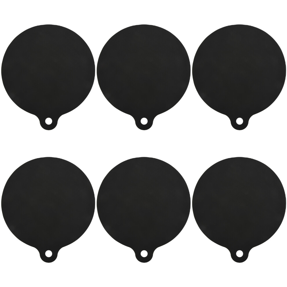 6 Pezzi Tappetino Per Piano Cottura A Induzione Tappetino Isolante Termico In Silicone Antiscivolo