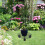 Metal Plant Flower Pot Trolley on Wheels Indoor Outdoor tools 4