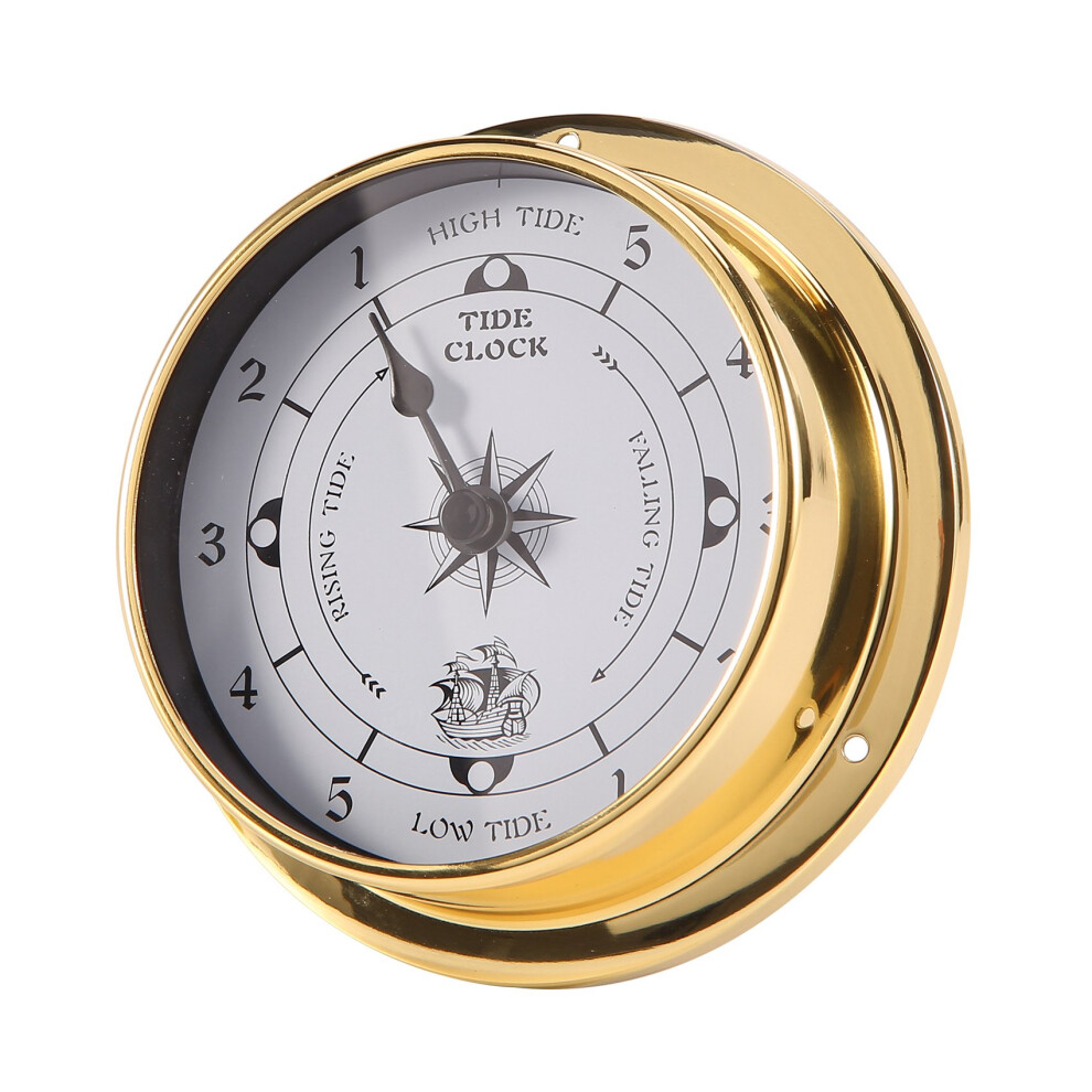 Tidal Clock, Wall Mounted Tester Copper Shell Marine