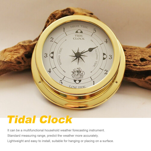 Tidal Clock, Wall Mounted Tester Copper Shell Marine 1