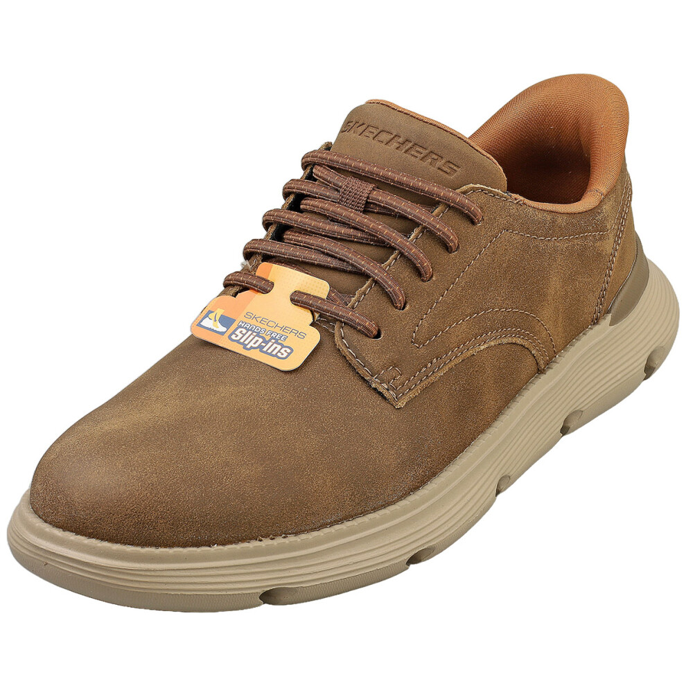 Skechers (7) Slip-Ins Garza Duran Mens Casual Trainers In Taupe
