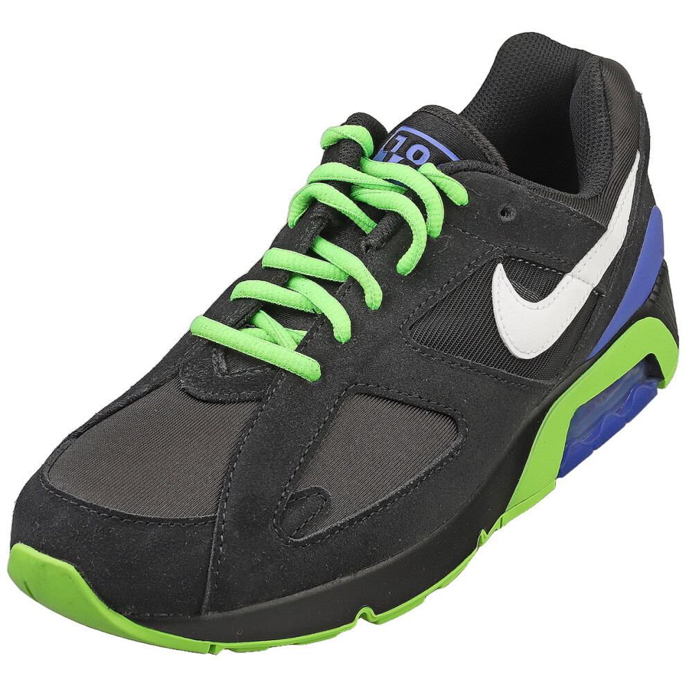 (7.5) Nike Air 180 Qs Mens Fashion Trainers In Black Green