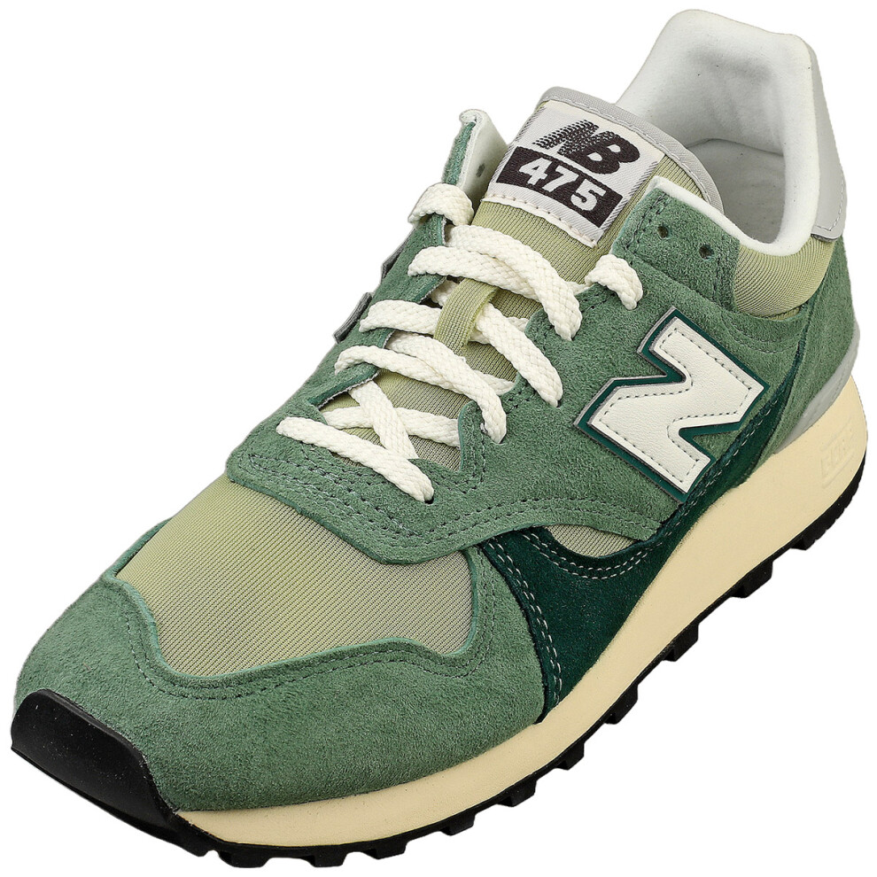 (10.5) New Balance 475 Mens Fashion Trainers in Green White