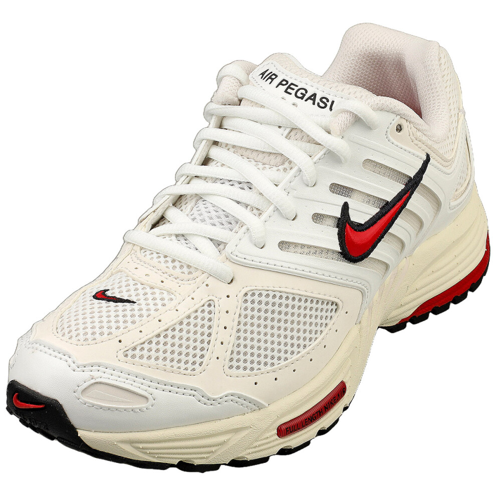 (5.5) Nike Air Pegasus 2005 Womens Fashion Trainers In White Red