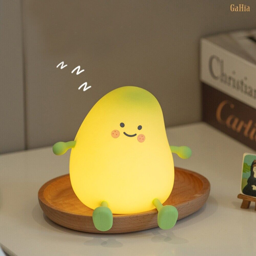 Lampe Baby Doudou Lumineux Veilleuse de Nuit Relaxante Portable Pour Bébé Enfant-DOUDOU en forme de Mangue