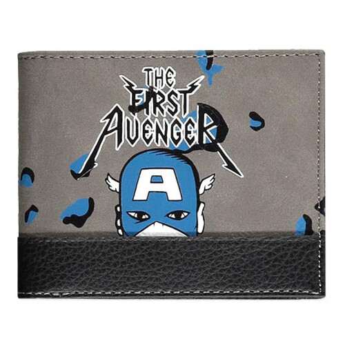 Marvel MARVEL COMICS Captain America the First Avenger Bi-fold Wallet 1