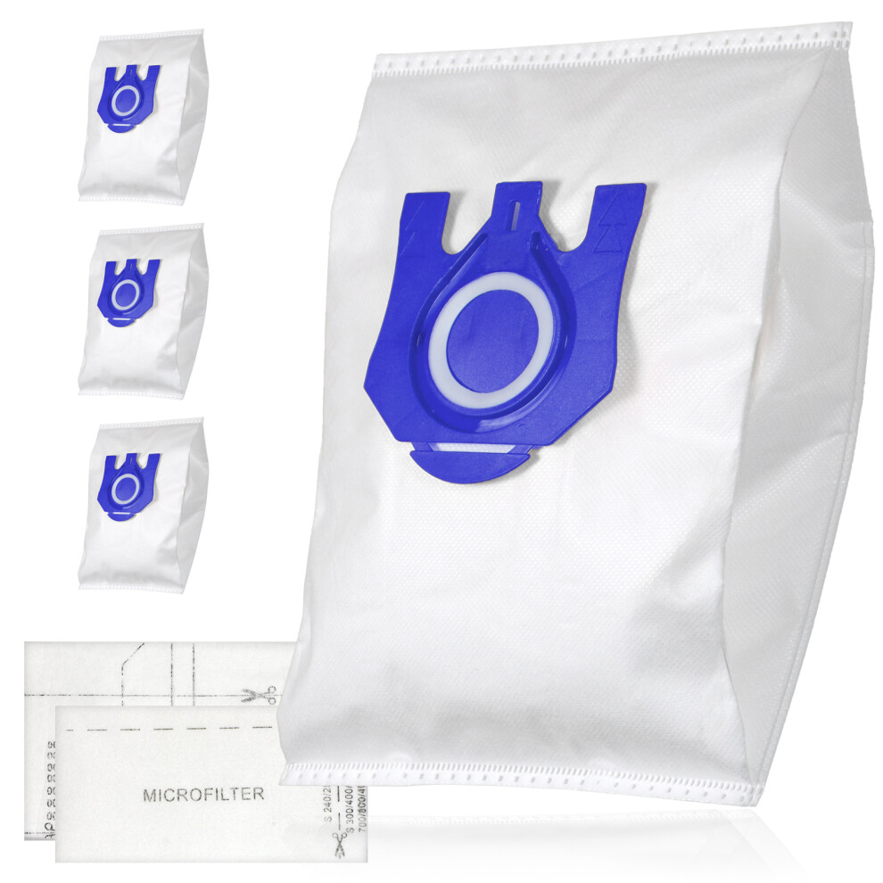 B&Q - 3D Bags For Miele Gn Vacuum Filters S2111 S5211 S5261 C2 C3 Cx1 Blizzard S8320 Cat & Dog X 4 - Image 2