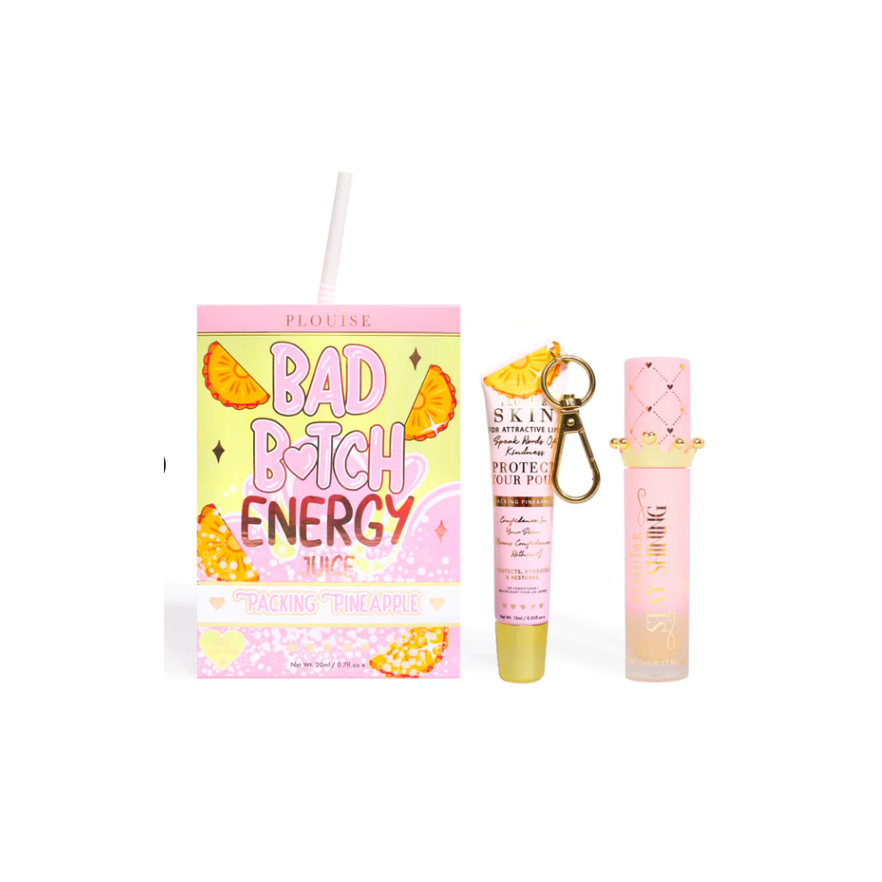 P Louise Yellow Bad B*Tch Energy Lip Duo Pineapple