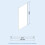 NES Home Nes Home 760mm Shower Enclosure, Side Panel, 550mm Vanity Unit & Close Coupled 9
