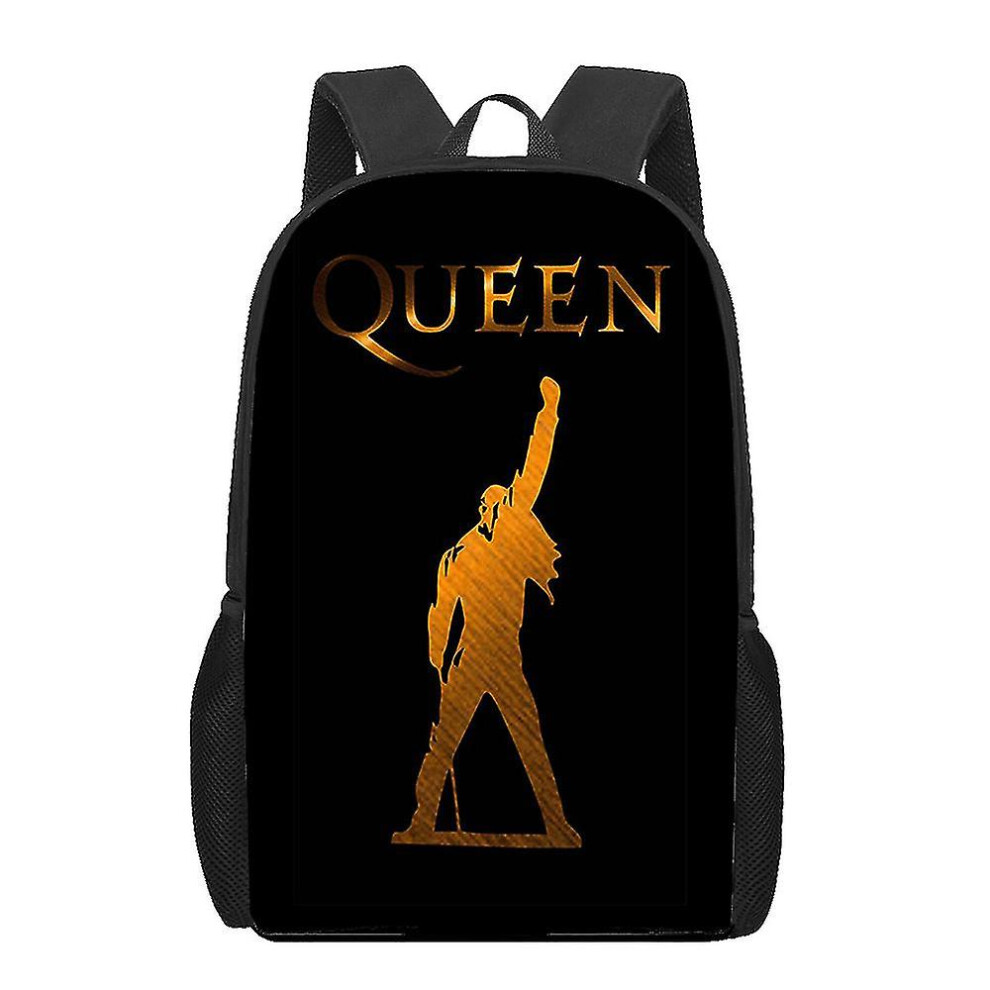 (6) Queen Band Freddie Mercury 3d Print School Bags For Teenager Boys Girls Unique Children Kids Backpack Book Bag Student Bookbag-image-OPC-PFWZ75R-NEW