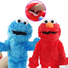 (Grover) Sesame Street Elmo Hand Puppet Stuffed Plush Play Games Doll