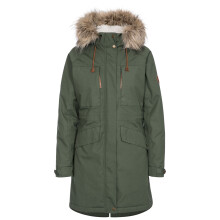 (12, Basil) Trespass Womens Waterproof Jacket Faithful