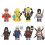 (8pcs-B) 16PCS Naruto Minifigure Building Blocks 1