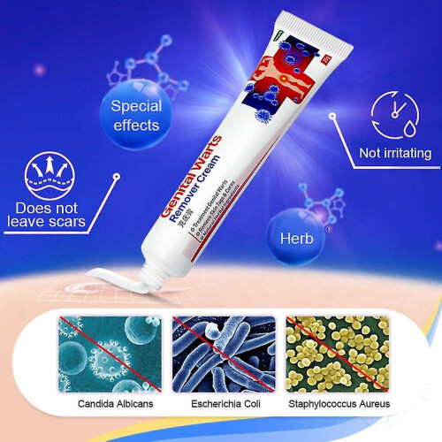 2pcs Genital Wart Herpes Remover Ointment Skin Tags Mole Papillomas Wart 1
