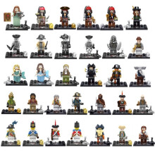 (32pcs-A) 32PCS Pirates of the Caribbean Minifigures Toys Kids Toy Best Gifts