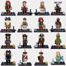 (16pcs-A) 32PCS Pirates of the Caribbean Minifigures Toys Kids Toy Best Gifts