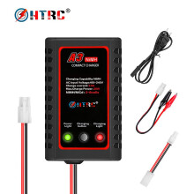 (US plug) Htrc A3 20w Compact Charger With Tamiya Plug Rc Charger For Airsoft Gun Rc Car Boat 2-8s Nimh Nicd Battery Charger
