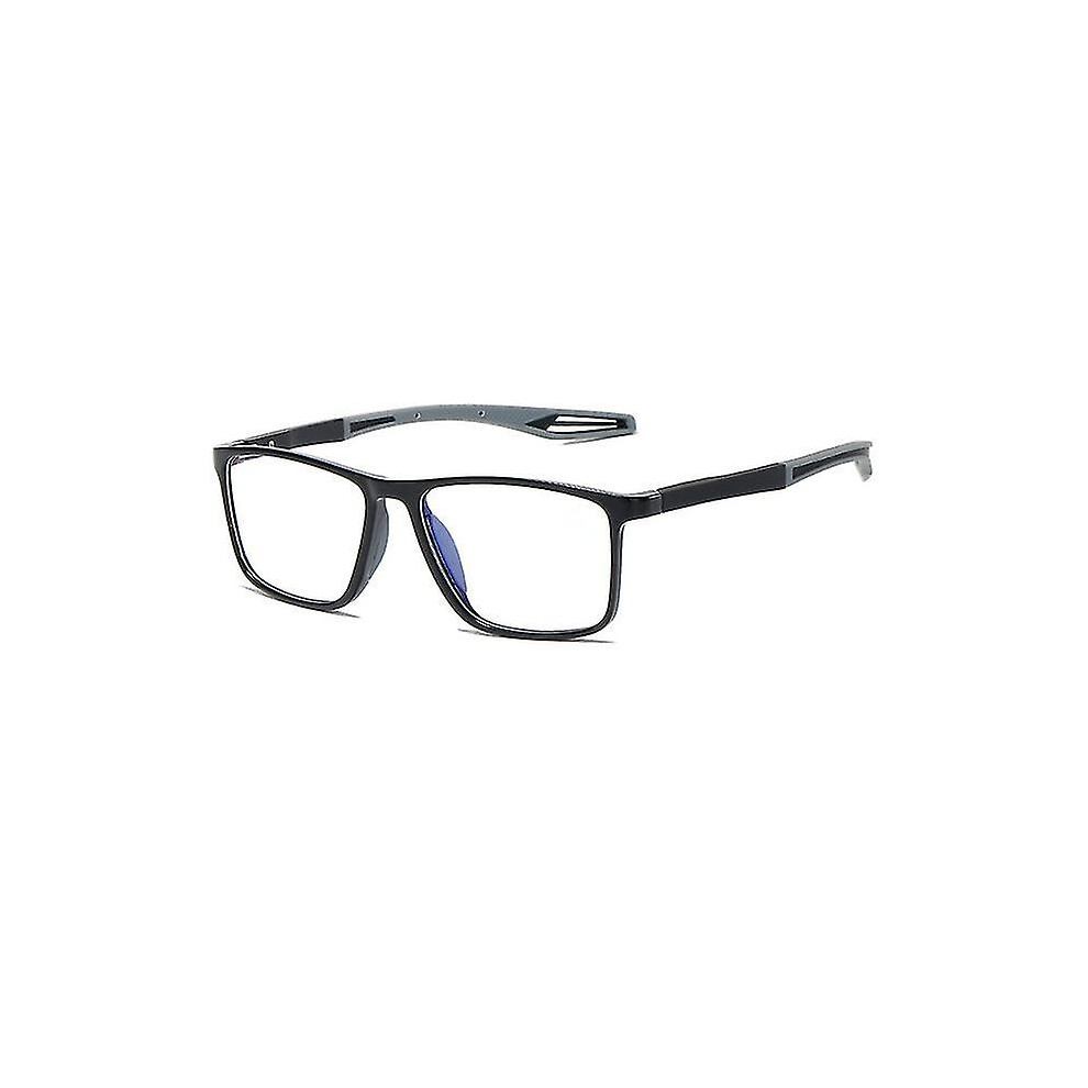Black/Grey/Blue ( -3.00) Ultralight Tr90 Sport Reading Glasses Anti Light Presbyopia Eyeglasses